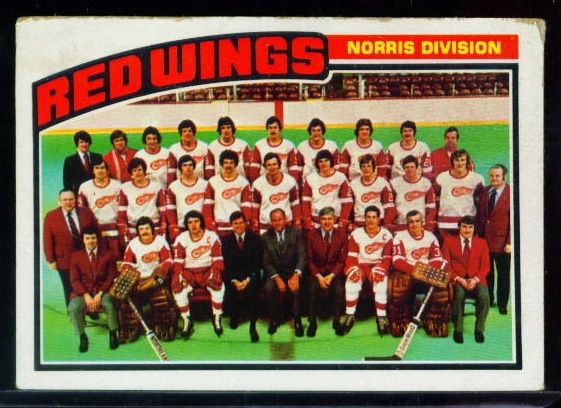 137 Detroit Red Wings Team